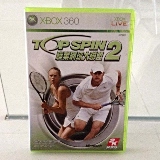 top spin 2 xbox 360
