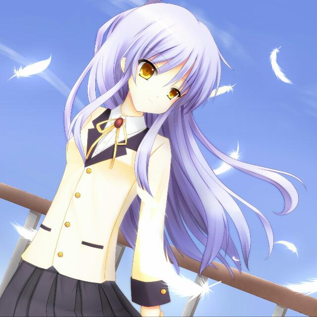 blackboard Intend shave Angel Beats! Kanade Tachibana Cosplay (Avail At July), Hobbies & Toys,  Memorabilia & Collectibles, Fan Merchandise on Carousell