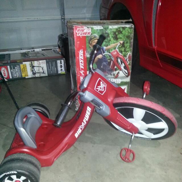 big wheel toy bike