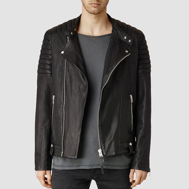 Jasper Leather Biker Jacket size S by ALLSAINTS Men s Fashion