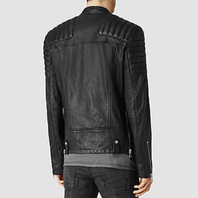 Allsaints sarls leather discount jacket