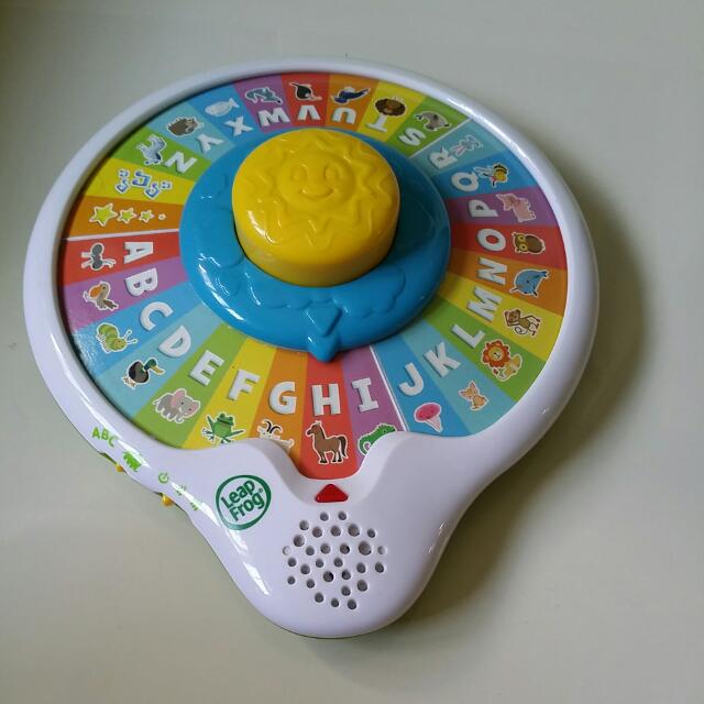 Leapfrog Alphazoo Spinner, Hobbies & Toys, Toys & Games on Carousell