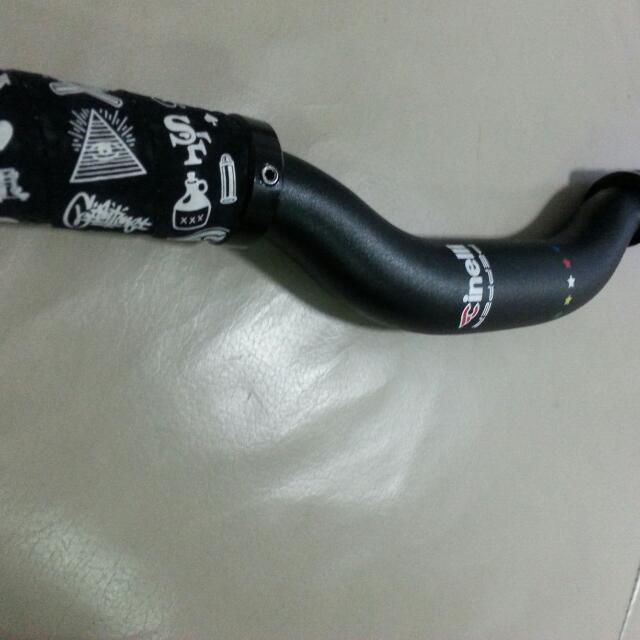Cinelli Pepper Riser Bar Comes With Cinelli Mike Giant Handlebar Grips