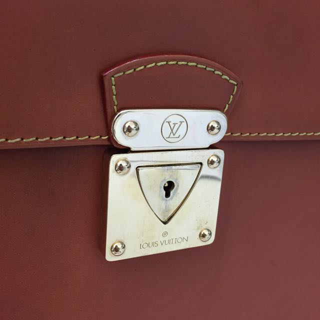 Louis Vuitton Robusto Nomade Leather Briefcase