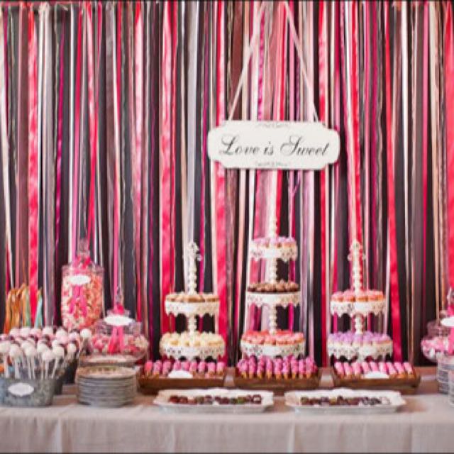 Ribbons Backdrop, Design & Craft on Carousell
