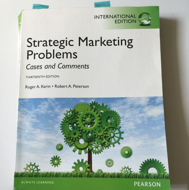 Strategic Marketing Problem 13th Edition, Hobbies & Toys, Books & Magazines, Assessment Books on ...