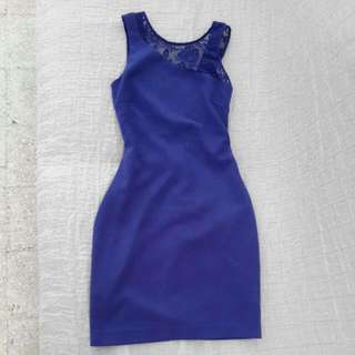 REDUCED! | Zara (Trafaluc) Evening Short Blue Dress