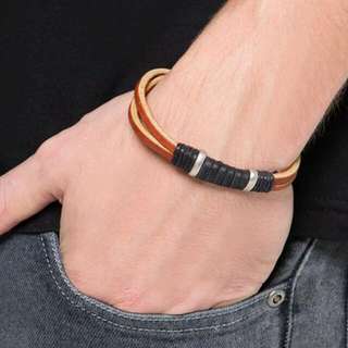 TF:ZO 100% CALF LEATHER BRACELET $19 MAILED