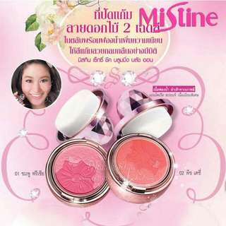 MISTINE 花漾印章海綿腮紅