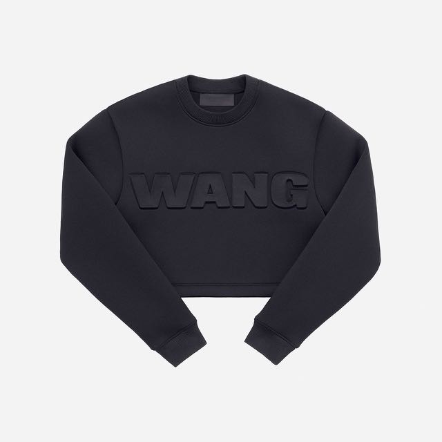alexander wang x h m scuba crop top Luxury Apparel on Carousell