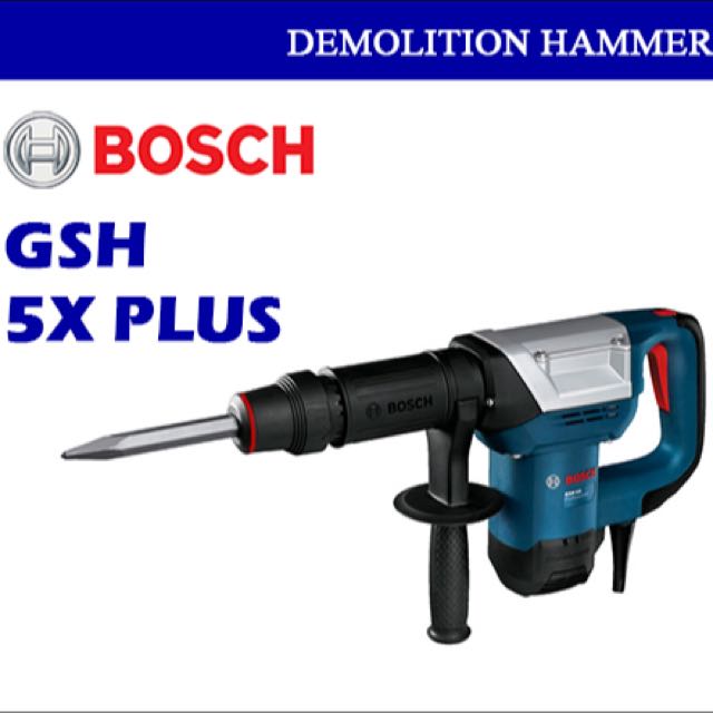 Bosch GSH 5 X Demolition Hammer, TV & Home Appliances, Kitchen Appliances, Other Kitchen