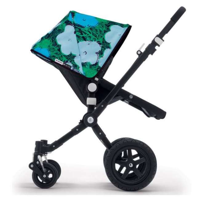 BUGABOO CAMELEON 3 ANDY WARHOL SPECIAL EDITION STROLLER BLUE FLOWERS Babies Kids on Carousell