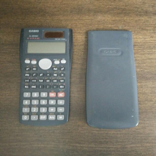 Casio fx 300MS calculator