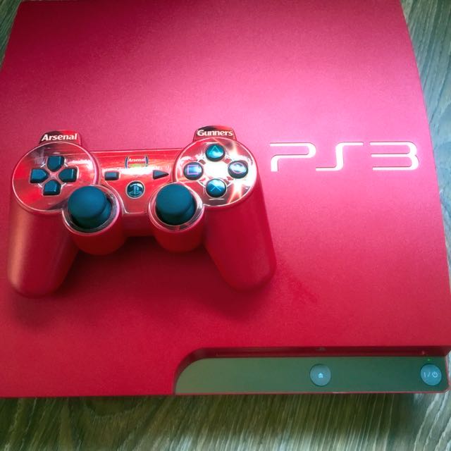playstation 3 red playstation 3 red