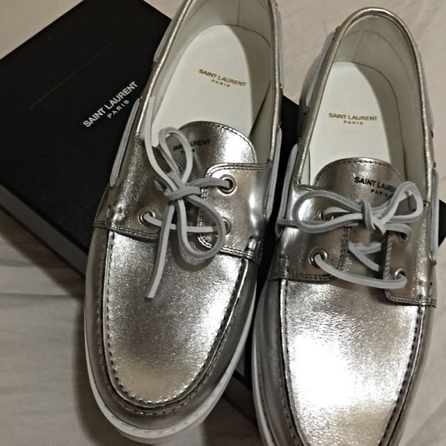 saint laurent boat shoes