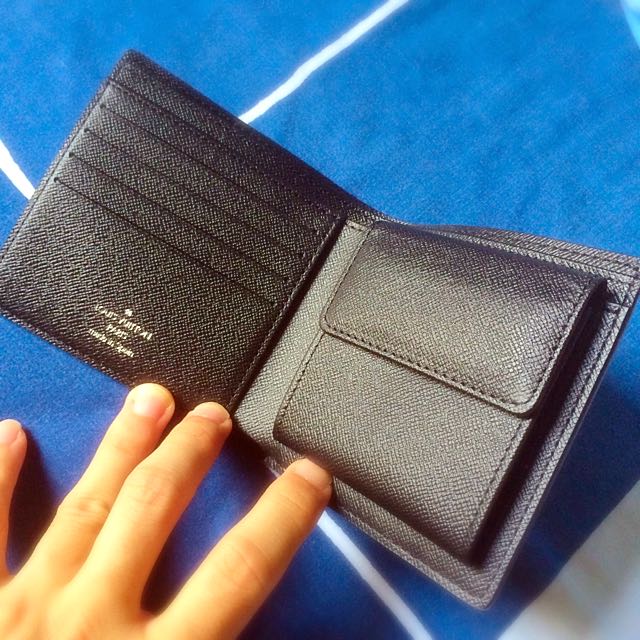 Louis Vuitton Marco Wallet In Damier Infini Leather
