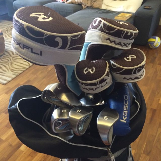 Maxfli Ladies Golf Clubs With Callaway Bag, Sports Equipment, Sports