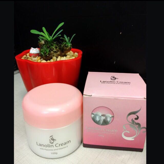 lanolin cream with placenta and vitamin e