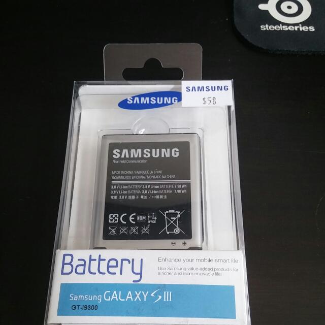 Original Samsung S3 Battery, Computers & Tech, Parts & Accessories ...