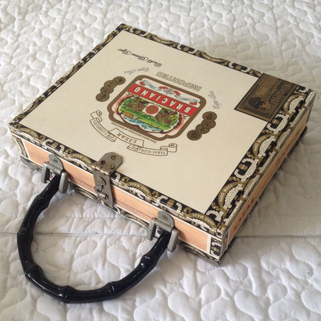 Lot #19 1990's Cigar Box Purse - 