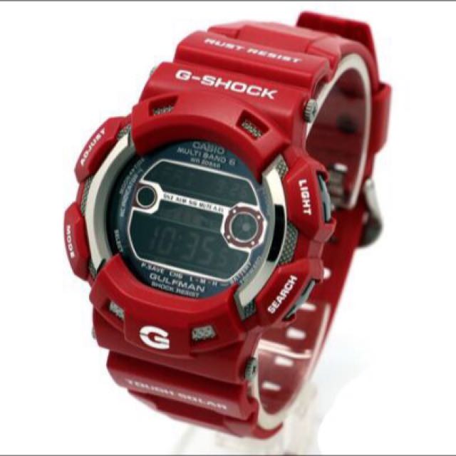 Casio G-Shock GW-9110RD-4JF Gulfman, Everything Else on Carousell