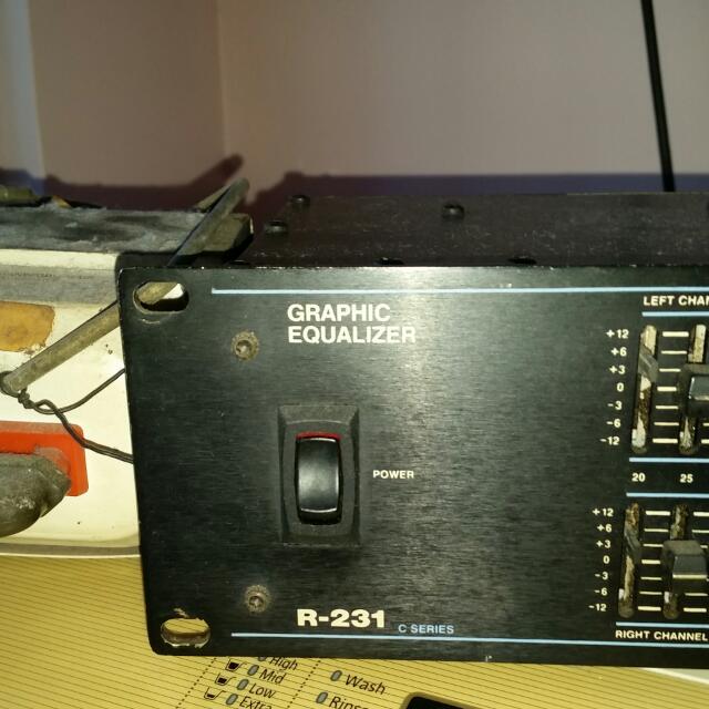 Final Sale DOD R231 C Series Graphic Equalizer, Hobbies & Toys, Music
