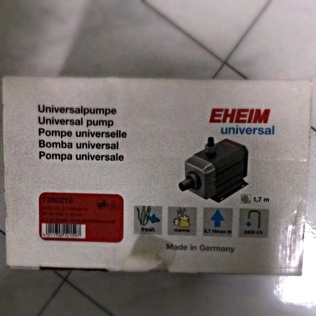 Eheim Universal Pump 2400 (Universal 1260) - 2400L/H - 65W