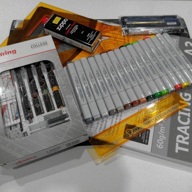 Essential Stationery For Interior Design Course Certificate In
