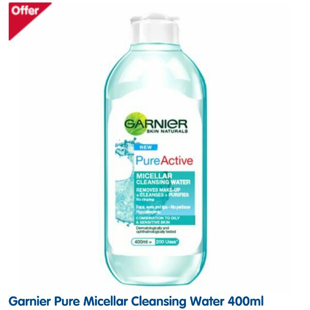 micellar water garnier pure active
