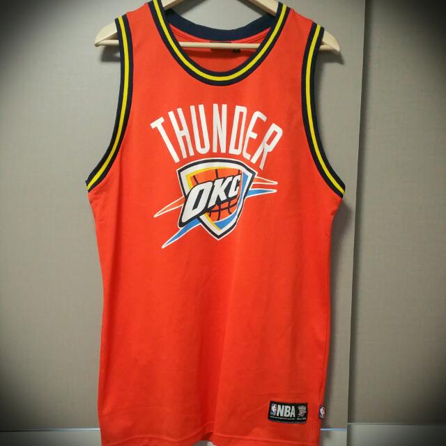nba thunder jersey