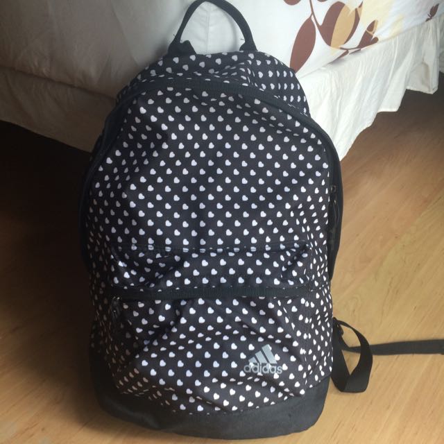 adidas polka dot backpack