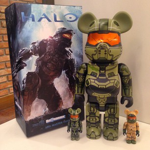 master chief bearbrick