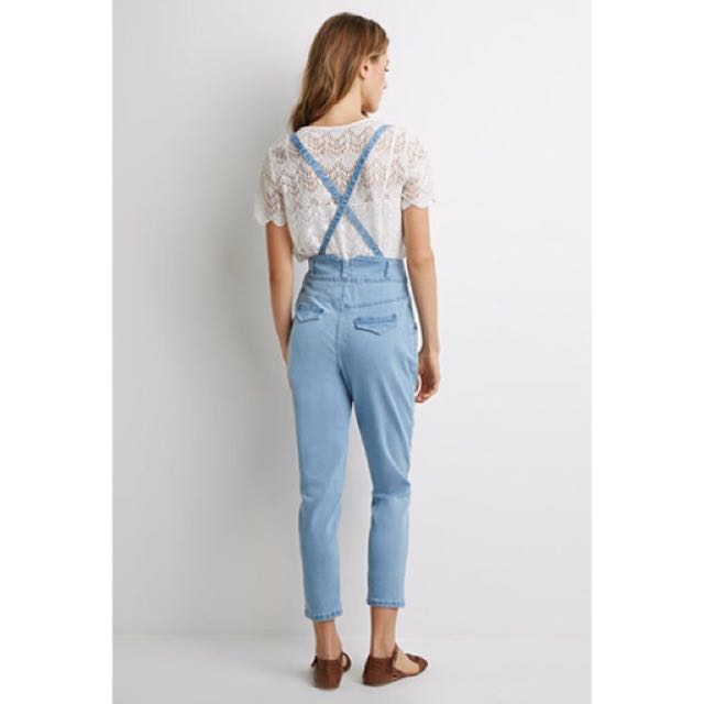 Womens Pants Suspender Leggings Forever 21 Forever 21 Cotton