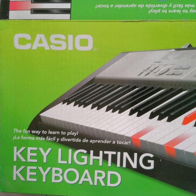 Casio Light Keyboard+stand, Hobbies & Toys, Music & Media, Music