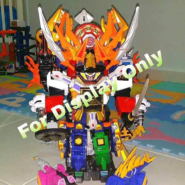 Shinkenger Samurai Sentai Megazord DX Mougyudaioh Original Bandai ...