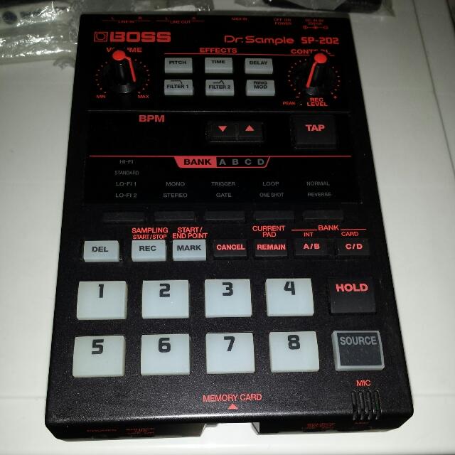 「Boss Dr.Sample SP-202」取扱説明書付属10