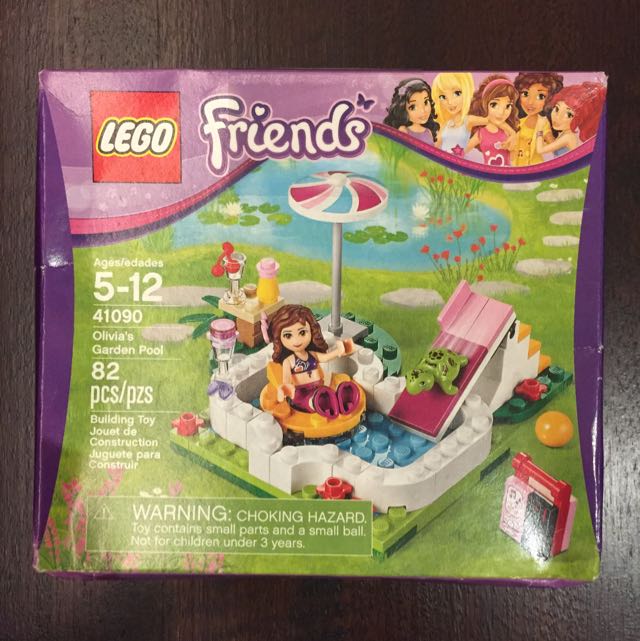 Lego Friends Olivia s Garden Pool Hobbies Toys Toys Games on Carousell