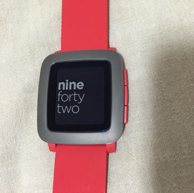 Pebble Time Red Kickstarter Edition, Sports Equipment, Exercise