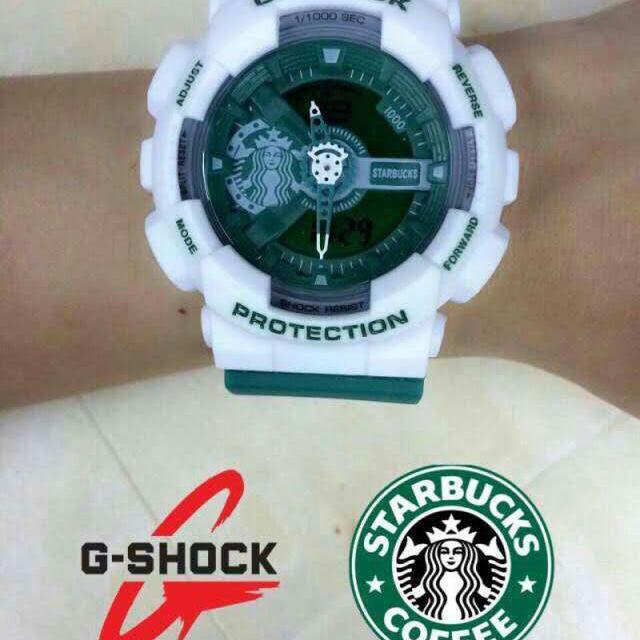 STARBUCKS CASIO G SHOCK COUPLE