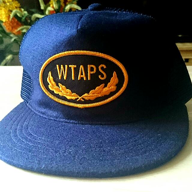 WTAPS Militia 03 Trucker Cap ( Navy ) , Men's Fashion, Watches 