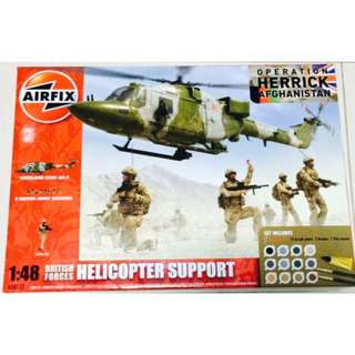 BNIB AIRFIX 1:48 Scale British Helicopter Support