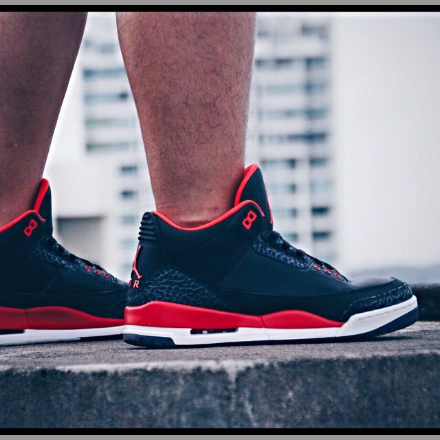 jordan 3 crimson red