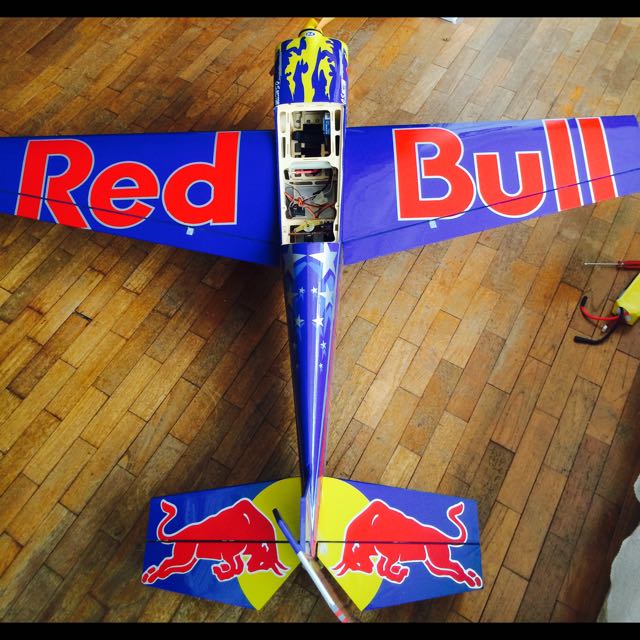 red bull rc plane