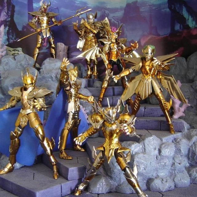Saint Seiya Poseidon Series Myth Cloth Poseidon Exclusive
