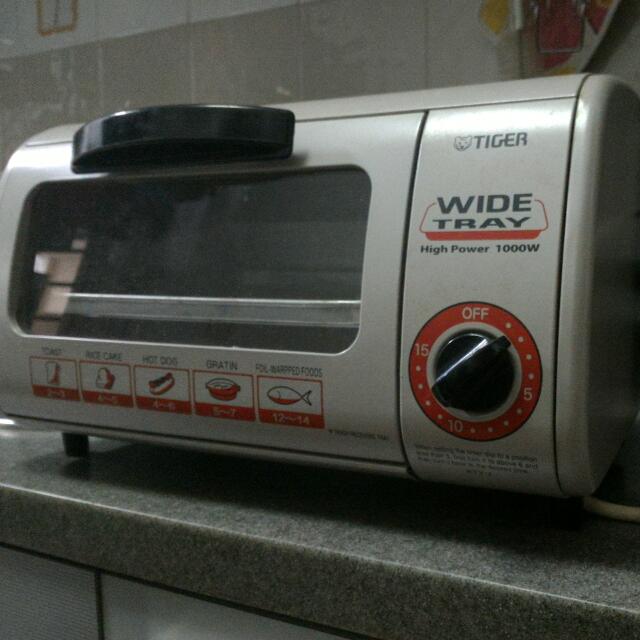 Tiger Toaster, Wide Tray, 1000w, TV & Home Appliances, Kitchen
