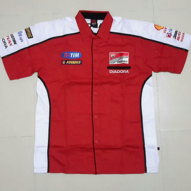 Ducati Motogp Pit Crew Shirt Cars On Carousell