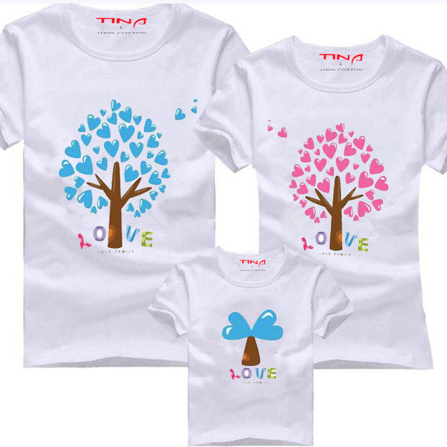 couple t shirt with baby