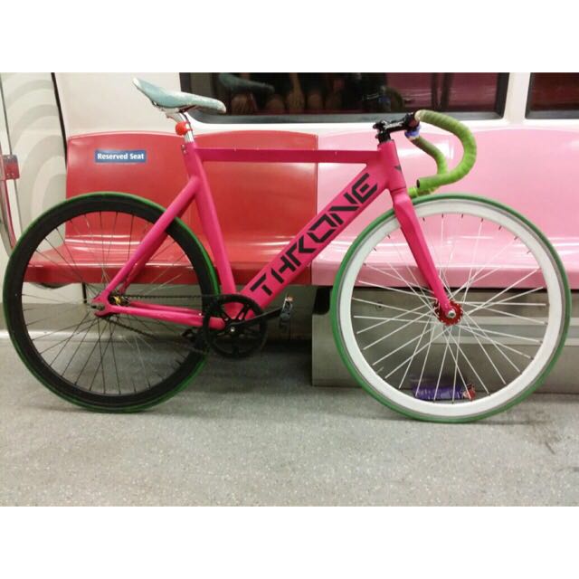 Pink Throne Fixie 2024 myteluguroots