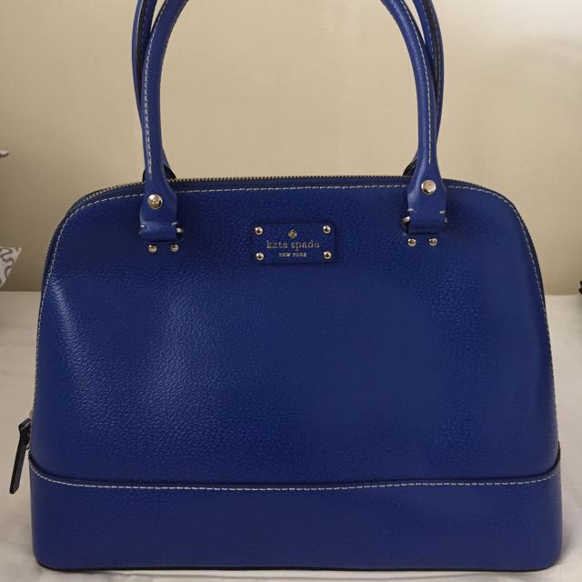 kate spade royal blue bag