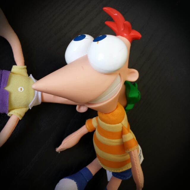 Phineas and ferb dolls store